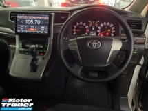 2012 TOYOTA VELLFIRE 2.4 Z FACELIFT 8Seater 2Power Doors DVD Reg 2014