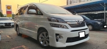 2012 丰田 VELLFIRE 2.4cc Z 模型 (一个) REG 2014, 108ķKM, 2YRS保修