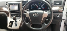 2012 丰田VELLFIRE 2.4cc ZG模型 (一个) REG 2017, 自由 2 年度保修