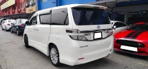 2012 丰田VELLFIRE 2.4cc ZG模型 (一个) REG 2017, 自由 2 年度保修