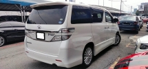 2012 丰田VELLFIRE 2.4cc ZG模型 (一个) REG 2017, 自由 2 年度保修