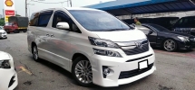 2012 丰田VELLFIRE 2.4cc ZG模型 (一个) REG 2017, 自由 2 年度保修