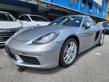 2018 PORSCHE 718 Cayman Sport Chrono Package (Japan Spec Grade 4.5) 2.0 Turbocharged 300hp PDK PCM Reverse Camera 