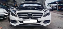 2015 MERCEDES-BENZ C-CLASS C200 2.0cc AVT (A) 2015 CKD 58K KM 2TAHUN WARANTI