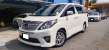 2013 丰田 ALPHARD 2.4cc 黄金型 2 模型 (一个) 85K KM 2 年保修