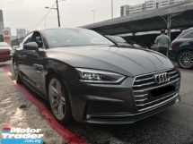 2019 AUDI A5 2.0 S LINE SportBack 4 Pintu TAHUN DIBUAT 2019 Audi UK Perkhidmatan Penuh Model Baharu ((( WARANTI SATU TAHUN )))