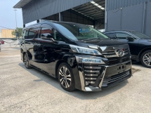2019 TOYOTA VELLFIRE 2.5 ZG /3 EYE LED /SUNROOF /FULL ALPINE /DIM /BSM 