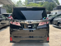 2019 TOYOTA VELLFIRE 2.5 ZG /3 EYE LED /SUNROOF /FULL ALPINE /DIM /BSM 