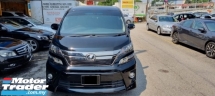 2014 TOYOTA VELLFIRE 2.4cc MODEL MATA EMAS (PERCUMA 2 Y WRTY) REGIS 2017 