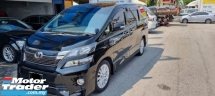 2014 TOYOTA VELLFIRE 2.4cc MODEL MATA EMAS (PERCUMA 2 Y WRTY) REGIS 2017 