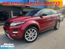 2014 LAND ROVER RANGE ROVER 2.0 EVOQUE DYNAMIC PLUS COUPE 2 DOOR CBU Mil 76K 