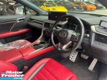 2020 LEXUS RX300 2.0 F SPORT 4WD /RED INTERIOR /PANAROMIC ROOF /HUD