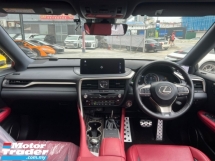 2020 LEXUS RX300 2.0 F SPORT 4WD /RED INTERIOR /PANAROMIC ROOF /HUD