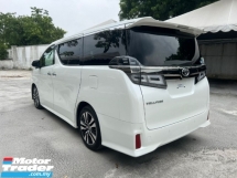 2019 TOYOTA VELLFIRE 2.5 ZG /3 EYE LED /SUNROOF /DIM /BSM /PILOT SEATS 