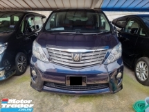 2009 TOYOTA ALPHARD 3.5cc SC MODEL MPV (CBU) REGISTER 2012