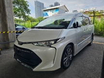 2019 TOYOTA ESTIMA 2.4 Aeras Premium Spec 7 Seaters 2 Power Doors Leather Alcantara seats Unregistered 