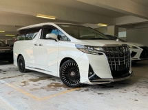 2018 TOYOTA ALPHARD 2.5 X 2 POWER DOOR MODELLISTA BODYKIT UNREG OFFER