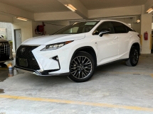 2018 LEXUS RX300 F SPORT 4CAM BSM SUNROOF BLACK LEATHER RX 300 DEAL