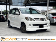 2007 TOYOTA AVANZA 1.3 E TIP TOP CONDITION OTR PRICE