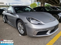 2018 PORSCHE CAYMAN 718 2.0 Sport Chrono Rear Camera Local AP Unreg