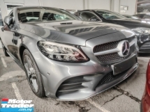 2019 MERCEDES-BENZ C-CLASS C300 2.0 AMG COUPE UNREG.DIGITAL SPEEDO METER.PADDLE SHIFT.REVERSE CAM.XENON.FREE TINTED COATING