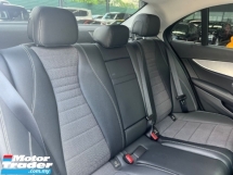 2018 MERCEDES-BENZ E200 2.0 SEDAN SPORT /AVANTGARDE SPEC /ELECTRIC SEATS 