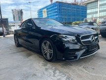 2019 MERCEDES-BENZ E300  2.0 CABRIOLET /UK SPEC /AMG PREMIUM SPEC /UNREG