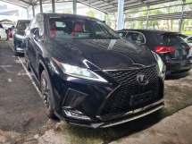 2020 LEXUS RX300 2.0 F SPORT FACELIFT 3LEDS SUNROOF 360 CAM RED INTERIOR PCR LDA BSM HUD INC SST GRADE 4.5 UNREGISTER