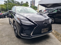 2019 LEXUS RX300 2.0 LUXURY 3LEDS FACELIFT PANORAMIC ROOF 360 CAM HUD BSM PCR LDA JAPAN GRADE 4.5 INC SST UNREGISTER