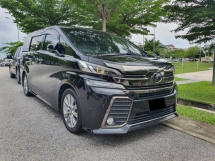 2017 TOYOTA VELLFIRE 2.5 Z GOLDEN EYES OTR 178k