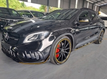 2018 MERCEDES-BENZ GLA  GLA45 2.0 AMG 2018 YEAR RECOND.YELLOW DINAMICA PERFORMANCE SEAT YELLOW EDITION,HARMON KARDON,P/ROOF