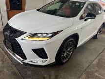2019 LEXUS RX300 2.0 F SPORT FSPORT FACELIFT RED BLACK INTERIOR PRE CRASH LKA 2019 JAPAN UNREG FREE 5 YRS WARRANTY
