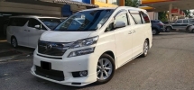 2012 丰田 VELLFIRE 3.5cc VL 型号 (CBU) (自由 2 YWRTY) 寄存器 2013