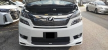 2012 丰田 VELLFIRE 3.5cc VL 型号 (CBU) (自由 2 YWRTY) 寄存器 2013