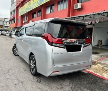 2015 丰田ALPHARD 2015 丰田星宿 2.5 电压规格 7 座椅 JBL 系统电源启动 (一个) 注册 2018