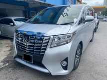2015 TOYOTA ALPHARD 2.5 G Reg 2018 7Seater 2P/Door P/Boot F/Warranty