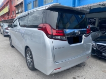 2015 TOYOTA ALPHARD 2.5 G Reg 2018 7Seater 2P/Door P/Boot F/Warranty