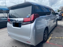 2015 TOYOTA ALPHARD 2.5 G Reg 2018 7Seater 2P/Door P/Boot F/Warranty