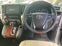 2015 TOYOTA ALPHARD 2.5 G Reg 2018 7Seater 2P/Door P/Boot F/Warranty