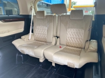 2015 TOYOTA ALPHARD 2.5 G Reg 2018 7Seater 2P/Door P/Boot F/Warranty