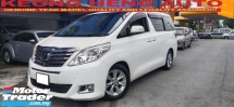 2012 TOYOTA ALPHARD 3.5cc V6 MODEL (A) REG 2012, 135K KM WARANTI 2TAHUN