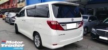 2012 TOYOTA ALPHARD 3.5cc V6 MODEL (A) REG 2012, 135K KM WARANTI 2TAHUN