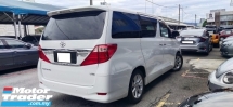 2012 TOYOTA ALPHARD 3.5cc V6 MODEL (A) REG 2012, 135K KM WARANTI 2TAHUN