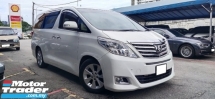 2012 TOYOTA ALPHARD 3.5cc V6 MODEL (A) REG 2012, 135K KM WARANTI 2TAHUN