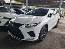 2019 LEXUS RX300 2.0 F SPORT FACELIFT RED INTERIOR HUD PRE CRASH LANE KEEPING BLIND SPOT MONITOR JAPAN GRADE 4.5 UNRE