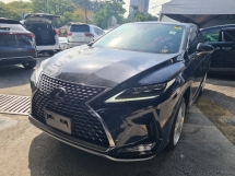 2019 LEXUS RX300 2.0 LUXURY FACELIFT 3LEDS SUNROOF WIRELESS CHARGER BSM HUD PCR LDA INC SST GRADE 4.5 JAPAN UNREG