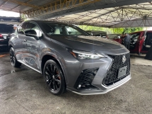 2022 LEXUS OTHER NX350 F SPORT 2.4 TURBOCHARGED 275HP SUNROOF 360 SURROUND CAMERA POWER BOOT DIM BSM SYSTEM 20 SPORT 