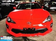 2020 TOYOTA GT86 MANUAL UNREG.HI SPEC.PUSH START BUTTON.KEYLESS ENTRY.REVERSE CAM.LED XENON LAMP.FREE TINTED COATING