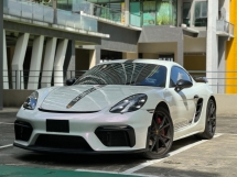 2017 PORSCHE 718 2.5 CAYMAN S CONVERT GT4 REG YEAR 2022