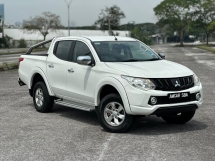 2016 MITSUBISHI TRITON 2.5 AT VGT 4x4 (A) P/START WARRANTY